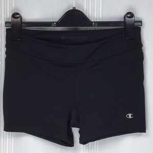 🏋🏿‍♂️ Champion ‘PowerTrain’ Power Flex Black Workout Activewear Sz.S